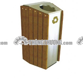 Thùng rác gỗ BX039