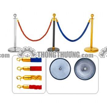 Cột chắn inox dây trùng