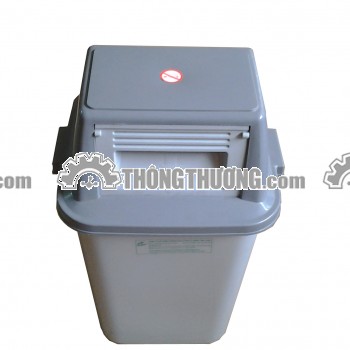 Thùng rác nhựa Duy Tân nắp đẩy 60L