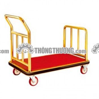 Xe đẩy hành lý inox cao cấp D22