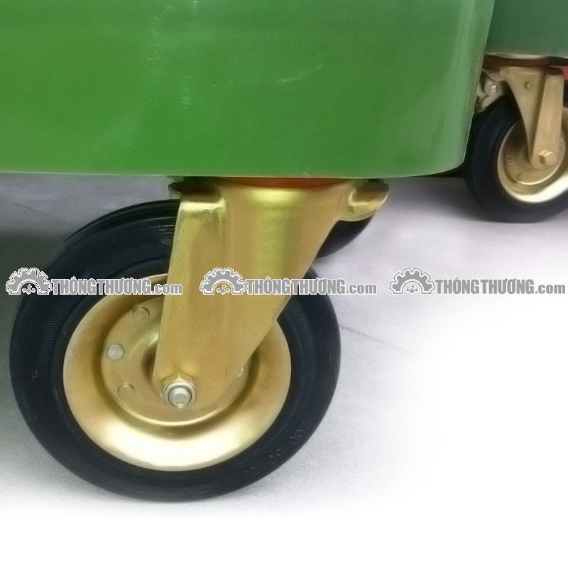 Thùng rác composite 660l có bánh xe Thùng rác composite 660l có bánh xe