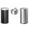 Các loại kích thước thùng rác inox tròn nắp bập bênh, nắp lật