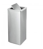 Thùng-rác-inox-nắp-lật-hình-vuông