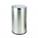 Thùng rác inox trắng nắp bập bênh
