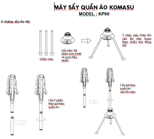  Hướng dẫn lắp đặt