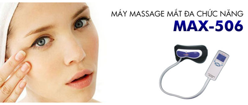 Máy massage mắt 3 chức năng Max-506