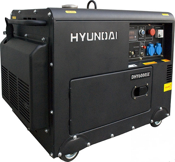 Máy phát điện chạy dầu diesel DHY6000SE