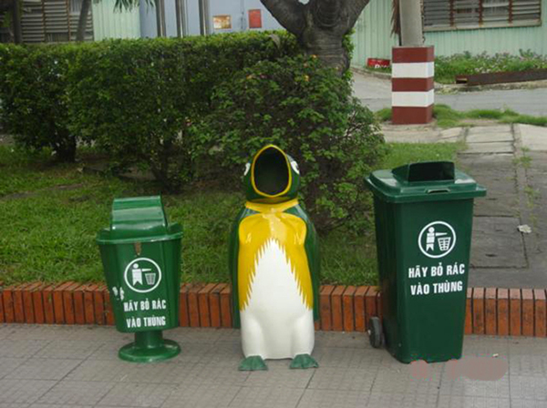 Mua bán thùng rác tại Ninh Thuận